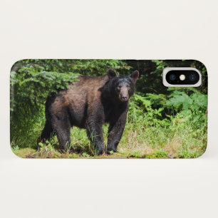 Alpha Black Bear iPhone X Case