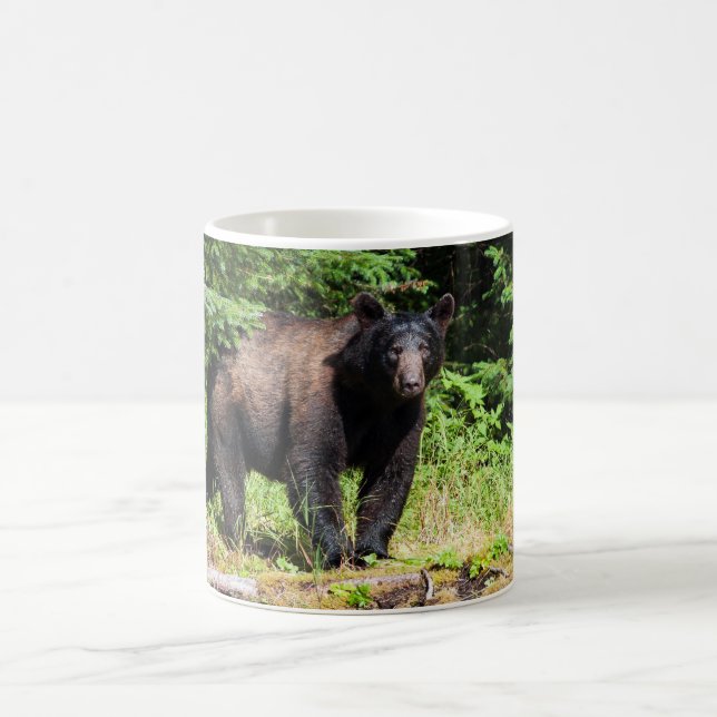 Alpha Black Bear Coffee Mug (Center)