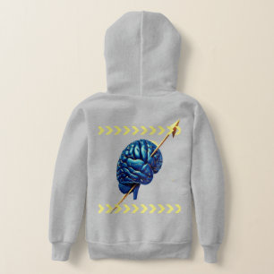 Alpha Brain Mode – Motivational Hoodie for Men