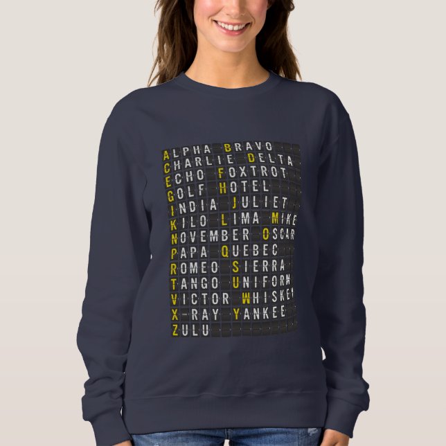 Alpha-Bravo-Charlie Sweatshirt (Front)