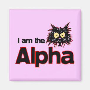 Alpha Cat Magnet