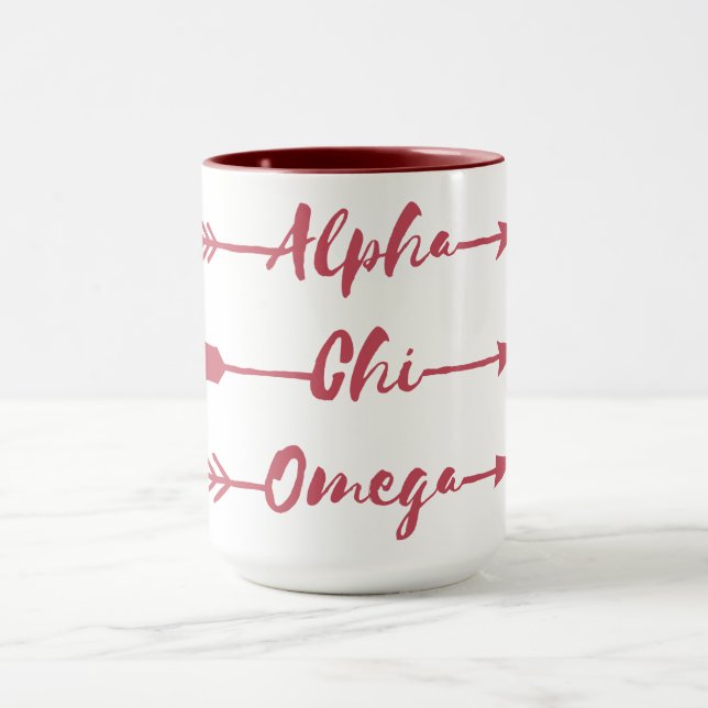 Alpha Chi Omega | Arrows Mug (Center)