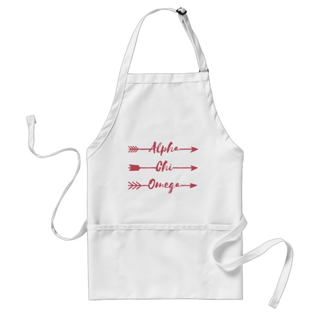 Alpha Chi Omega | Arrows Standard Apron (Front)