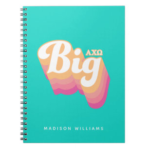 Alpha Chi Omega Big Notebook
