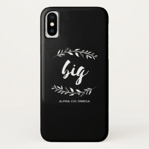 Alpha Chi Omega   Big Wreath iPhone X Case