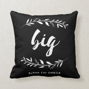 Alpha Chi Omega   Big Wreath Cushion