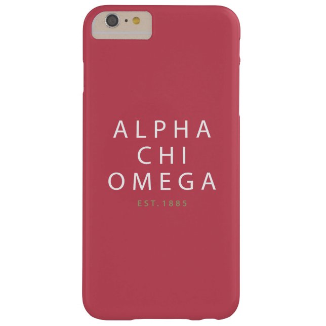 Alpha Chi Omega | Est. 1885 Case-Mate iPhone Case (Back)