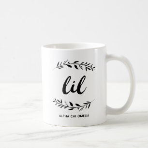 Alpha Chi Omega Lil Wreath Coffee Mug