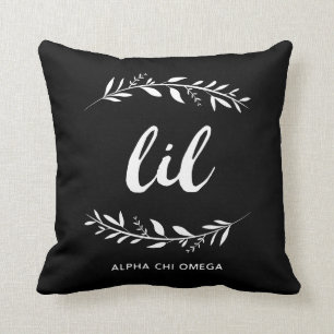 Alpha Chi Omega   Lil Wreath Cushion