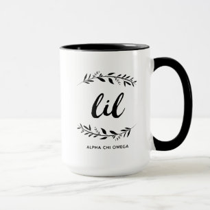 Alpha Chi Omega   Lil Wreath Mug