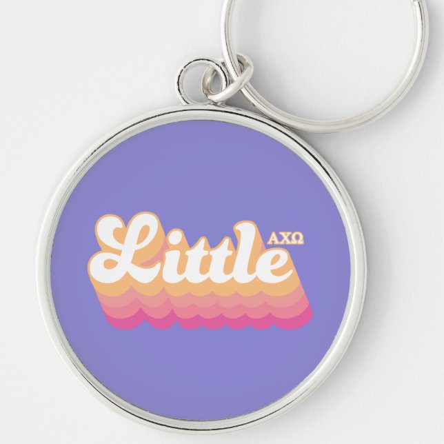 Alpha Chi Omega | Little Key Ring (Front)
