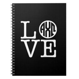 Alpha Chi Omega Love Notebook