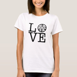Alpha Chi Omega   Love T-Shirt