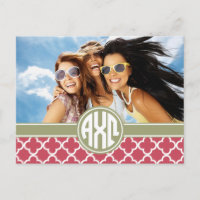 Alpha Chi Omega | Monogram and Photo