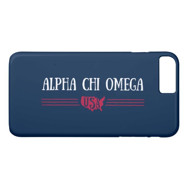 Alpha Chi Omega - USA Case-Mate iPhone Case (Back (Horizontal))