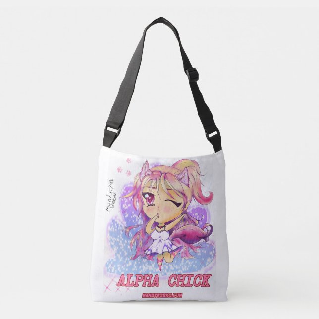 Alpha Chick Over The Shoulder Bag (Front)