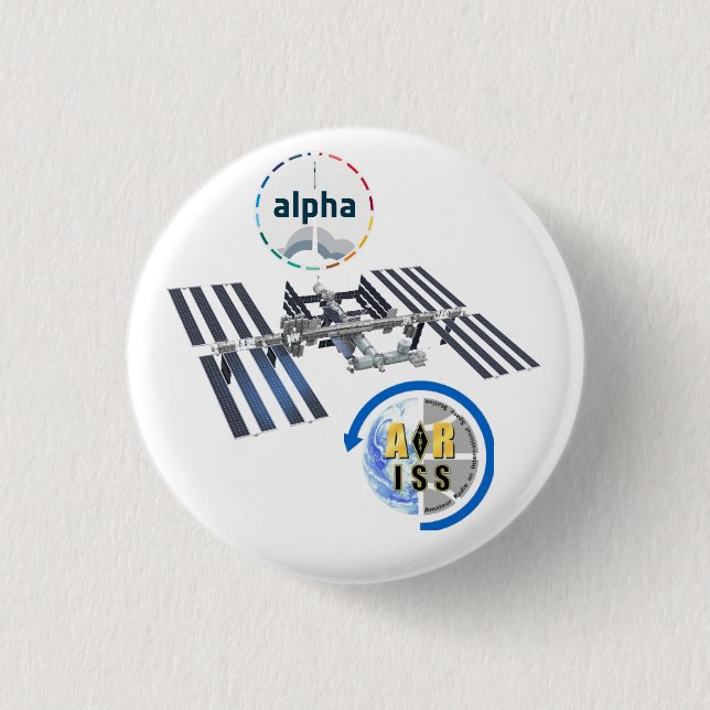 Alpha expédition 3 cm round badge (Front)