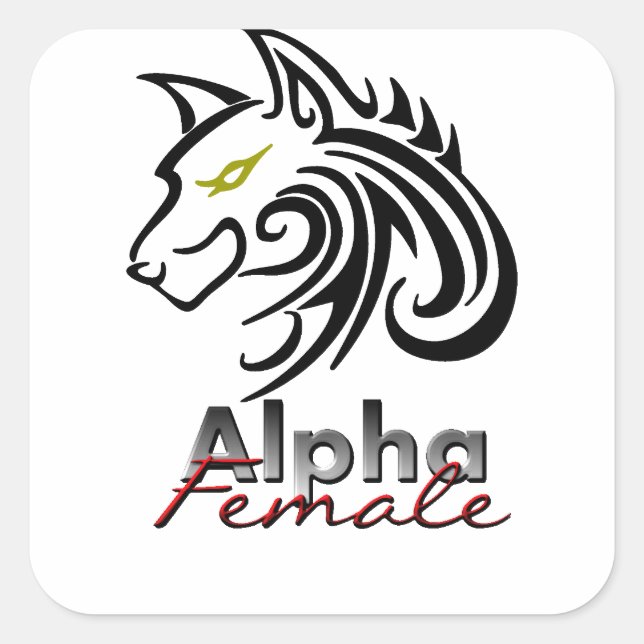 Alpha Female Stickers (Front)