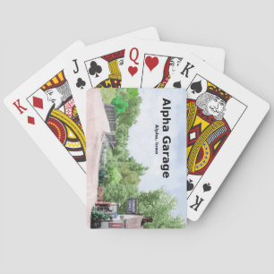 Alpha Garage Playing Cards