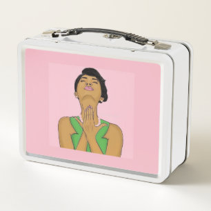 Alpha Kappa Alpha Ivy and Pearls Lunch Box