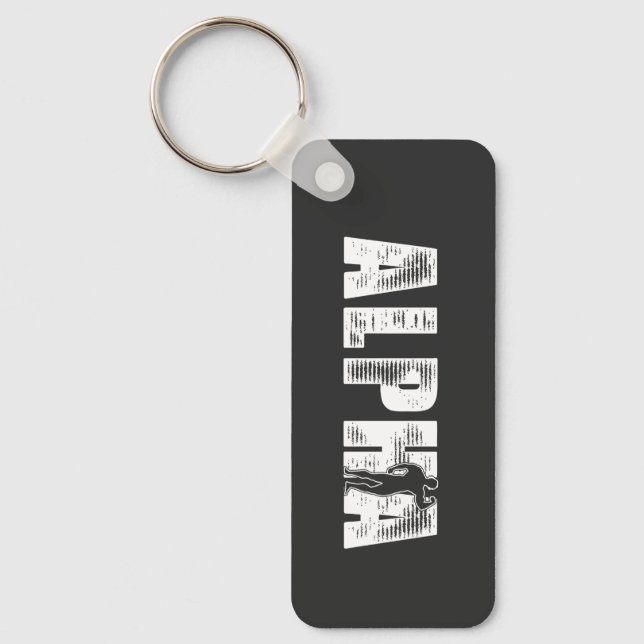 Alpha Key Ring (Front)