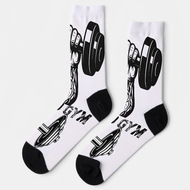 Alpha Lift Socks – Vascular Hand Holding Dumbbell  (Left)