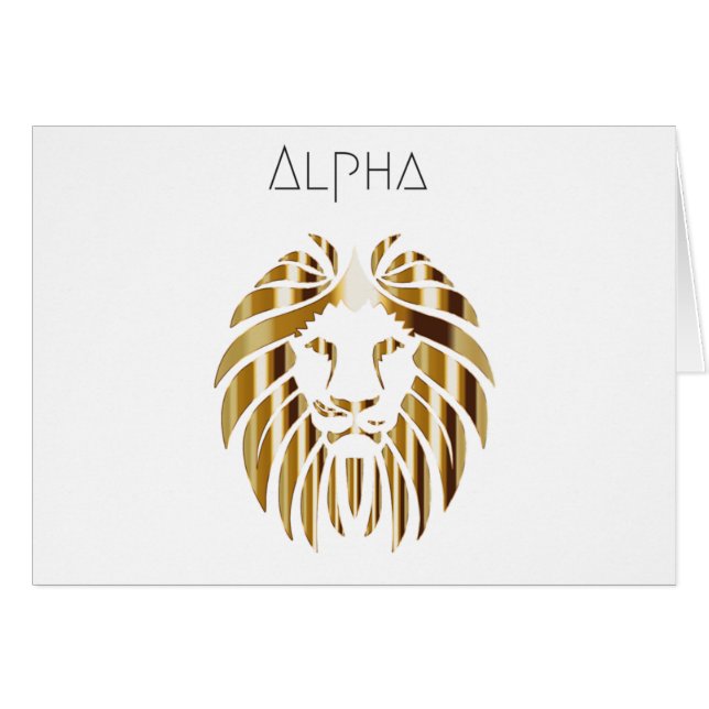 Alpha Male (Front Horizontal)