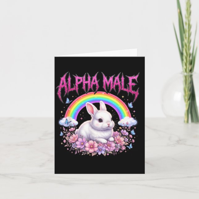 Alpha Male Card (Front)