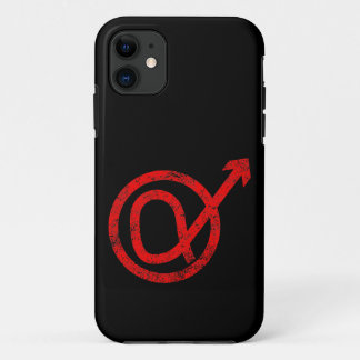 Alpha Male Sign iPhone 11 Case