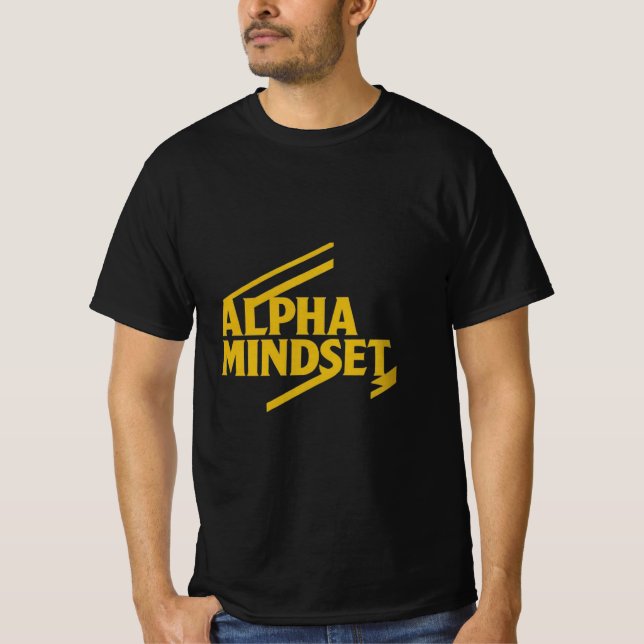 Alpha Mindset T-Shirt (Front)