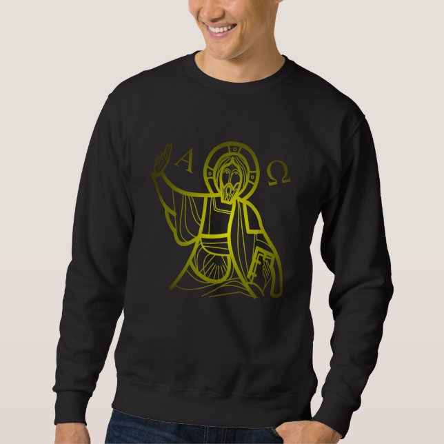 Alpha Omega  1 Sweatshirt (Front)