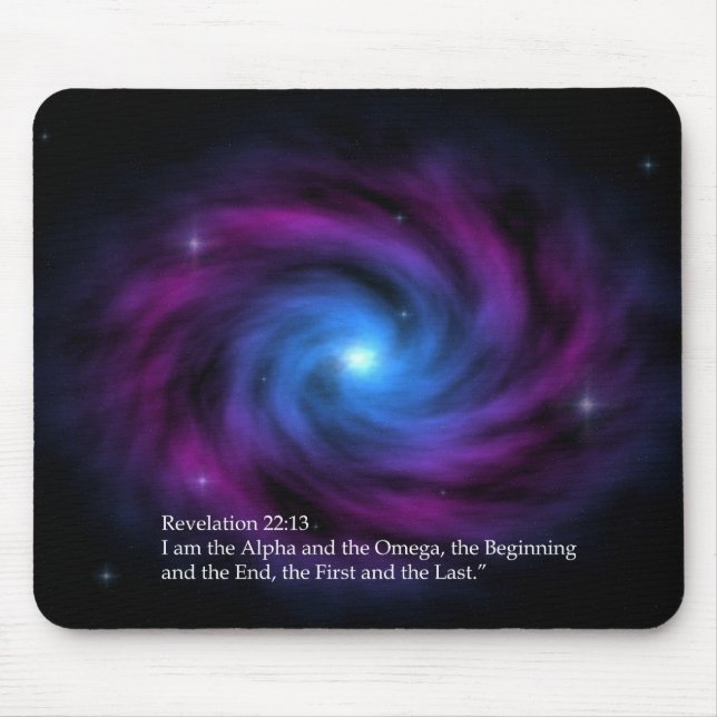 Alpha & Omega Mouse Pad (Front)