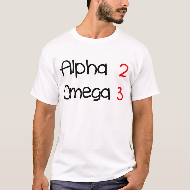 alpha omega T-Shirt (Front)