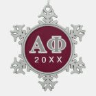 Alpha Phi Silver Letters