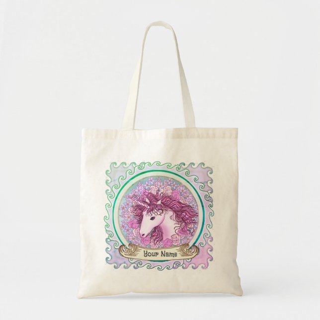Alpha Unicorn  Tote Bag (Front)