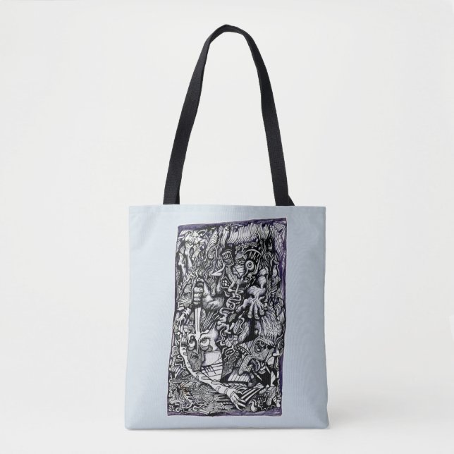 Alpha Warrior, by Brian Benson Tote Bag (Front)