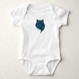 Alpha wolf baby bodysuit