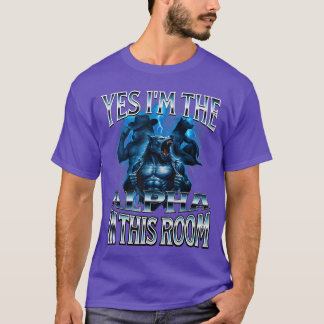 Alpha Wolf Meme Beta Male Funny Embarrassing Cring T-Shirt