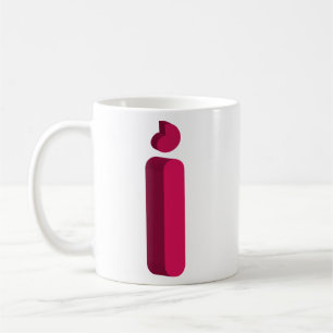 Alphabet 3d Albhabet Letters Coffee Mug