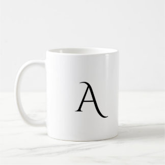  Alphabet A Coffee Mug