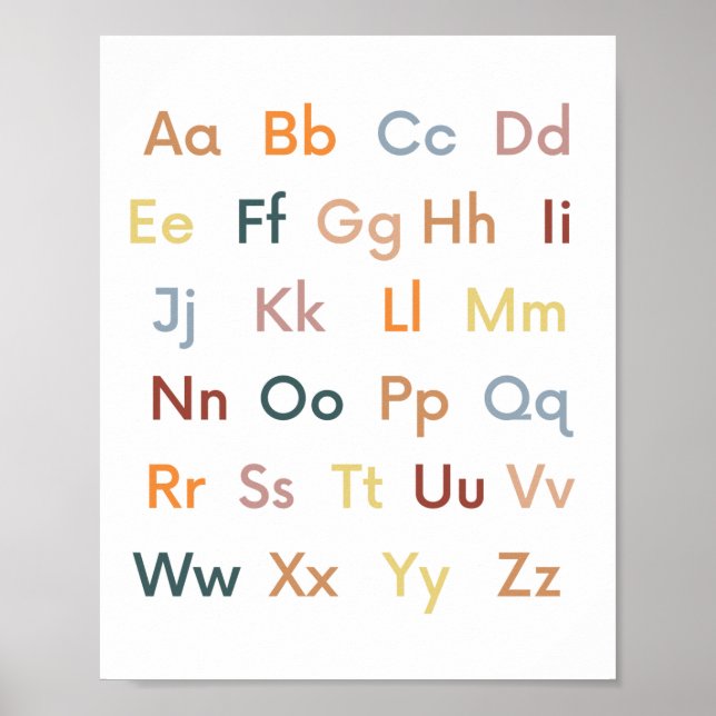 Alphabet ABC Classroom Decor (Front)