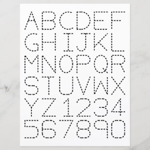 Alphabet and Number tracing Sheets