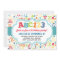 Alphabet Birthday Party Invitation