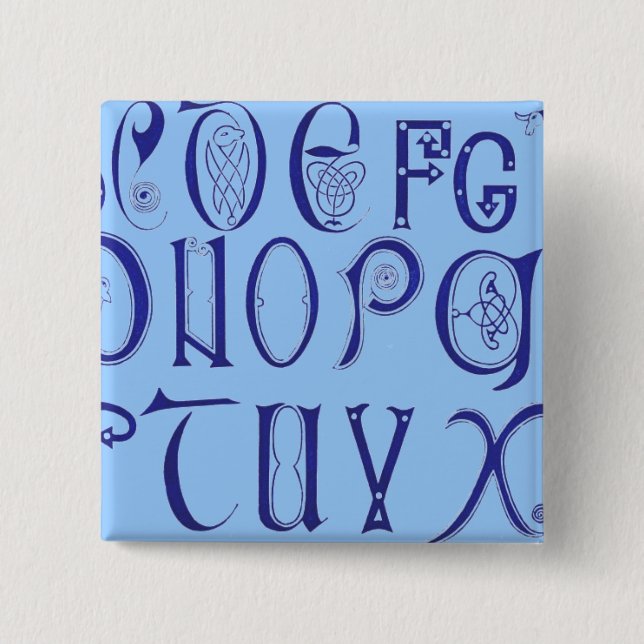 Alphabet  Button (Front)