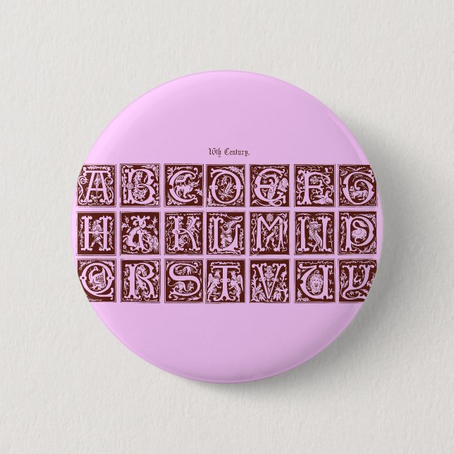 Alphabet Button (Front)