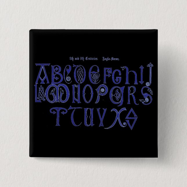 Alphabet  Button (Front)