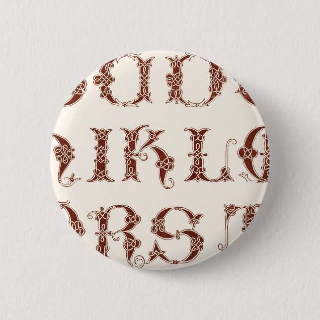 Alphabet  Button (Front)