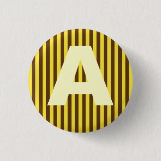 Alphabet Capital Yellow Lines Button