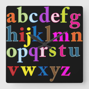 Alphabet Clock
