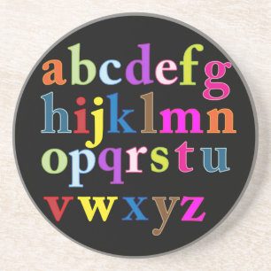 Alphabet Coaster